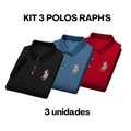 Camiseta Gola Polo Masculina [COMPRE 2, LEVE 3]