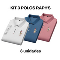 Camiseta Gola Polo Masculina [COMPRE 2, LEVE 3]