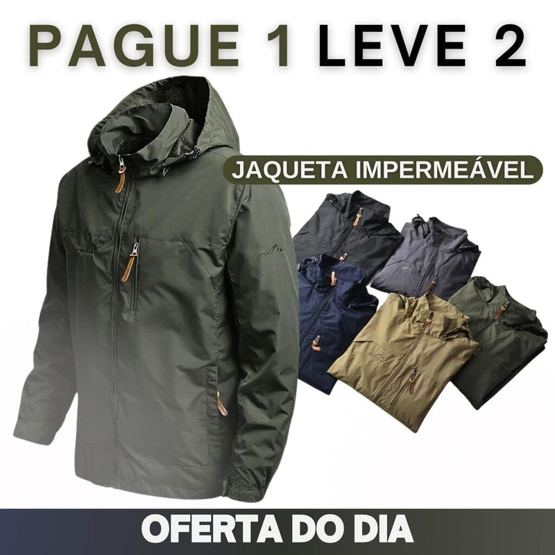 Kit 2 Jaquetas Impermeável Expedition - (FRETE GRÁTIS HOJE) [021] - Kit 2 Jaquetas Impermeável Expedition - (FRETE GRÁTIS HOJE) UseBonn 